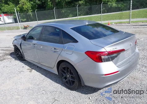 2022 Honda Civic Sport from USA, damaged, VIN 2HGFE2F57NH607141